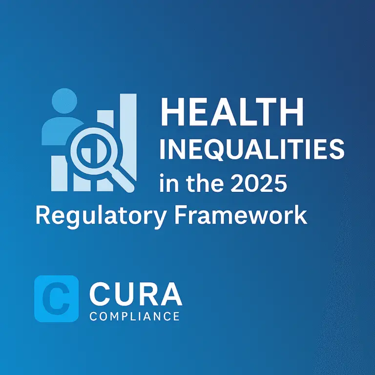 health inequalities in the 2025 regulatory framework