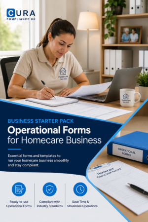 Business Starter Pack - Operational Forms for Homecare Business