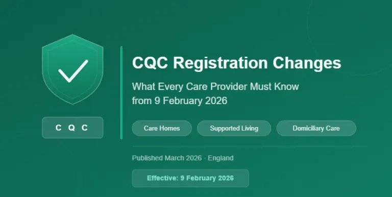 CQC Registration Changes: What Every Care Provider Must Know from 9 February 2026