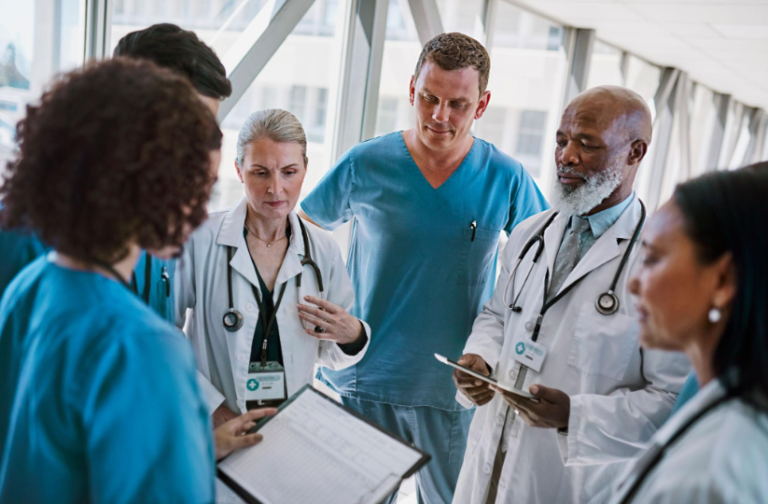 Multi-site Care Group website portfolio example
