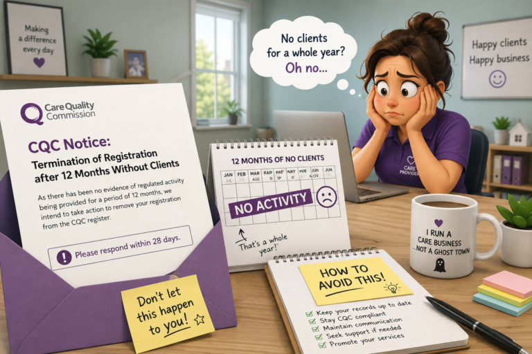 CQC registration termination help